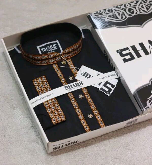 প্রিমিয়াম কোয়ালিটির এমব্রয়ডারি পাঞ্জাবি