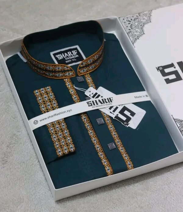 প্রিমিয়াম কোয়ালিটির এমব্রয়ডারি পাঞ্জাবি