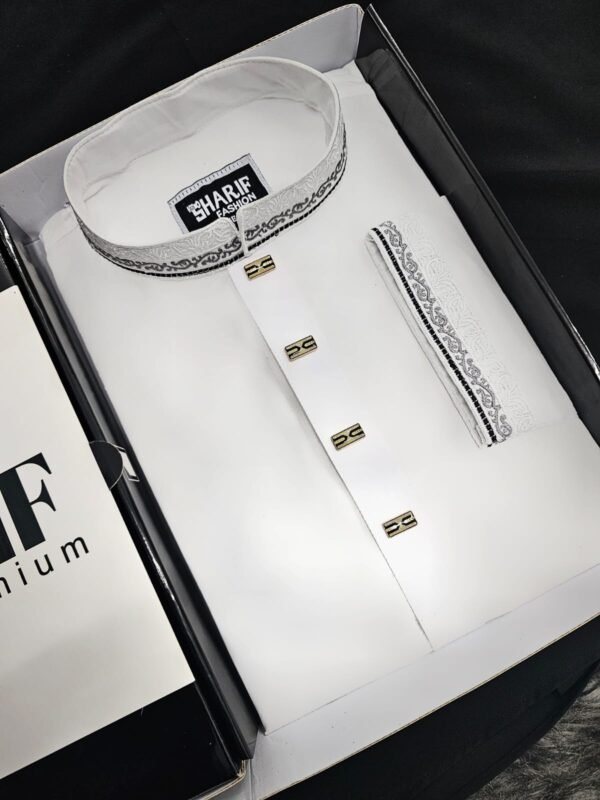 সুতি এমব্রয়ডারি পাঞ্জাবি